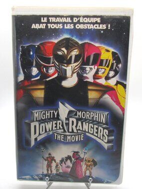 Mighty Morphin Power Rangers - The Movie (VHS)(French) Tested